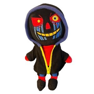 Undertale Plush Toy Error Sans Black Zombie Kids Horror Anime Doll Monster 10.5”